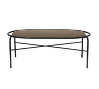 Warm Nordic - Secant Coffee Table Oval, Antique Brown - Antique Brown