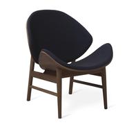 Warm Nordic The Orange Armchair with Seat and Back Padding Sprinkles 794/Smoked Oak