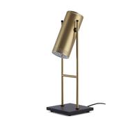 Warm Nordic Trombone Table Lamp Brass