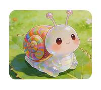 Warm Nose Non-Slip Mouse Pad, High-Density Cloth Surface & Rubber Base, Smooth Precision Control for Gaming, Office & Home, Waterproof Easy-Clean Mouse Mat