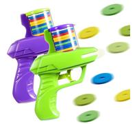 Warm Notice: please do not shoot towards people's face, especially eyes; Suitable for people over 12 years old to use; Recommended for shooting vertically; If the foam discs are not leveled off, they