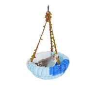 Warm Parakeet Bed | Warm Plush Winter Bird Hammock,Pet Supplies for Perching Sleeping Hiding Nesting Playing Aviary Feeding Resting Keeping Outdoor Breeding