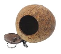 Warm Parrot Bed Hideaway Hammock Winter Bird Nest House for Indoor and Outdoor Use with Double Cave(A)