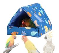 Warm Parrot Bed - Plush Hanging Bird House Soft Comfortable Nest Cushion Cage Accessory | Cute Warm House for Budgies, Budgies, Lovebirds, Lovebirds, Rest