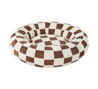 Warm Pet Lounger - Soft Plush Cushion Bed, Anti-Skid Nest, Thick Comfort Padding, Authentic Easy-Clean Design, Luxury Indoor Pet Furniture, Warm Comfortable Haven for Bedroom or Living Room