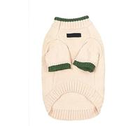 Warm Pet Sweater Contrast Color Two Legged Dog Sweater Fashion Pet Apparel Designer Dog Clothes Luxury Dog Clothes(Amy,XXL)