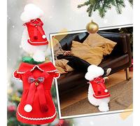 Warm Pet Sweater for Dogs and Cats Perfect Christmas Clothes to Celebrate the Holidays with Your Furry (Red, XL)