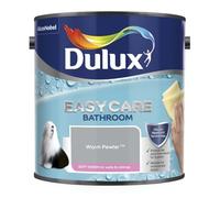 Warm Pewter Dulux Easycare Bathroom Soft Sheen Paint 2.5L - Moisture & Steam Resistant, Mould Protection, Washable Durable Finish for Bathroom Walls & Ceilings