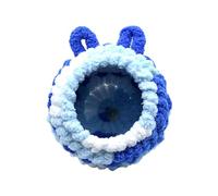 Warm Plush Birds Nest Parrots Coconuts Bear Ear Shape Nest House Bird Cage Hammock Bed Small Animal RestBed For Budgies Pet Bed