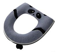 Warm Plush Loo Seat Cover with Handle Hygienic(E)