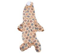 Warm Preservation Pet Costume for Winter Multi Colored Fleece Dog Clothes with Four Legs Soft and Breathable Outfit for Dogs for Pomeranian and Schnauzer Adorable Design for