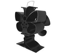 Warm Propelled Firepit Fan Auto Commences at 60℃ Power Efficient Heat Distribution Structure Rapid Aluminum Still House Heating Answer Energy Efficient Firepit