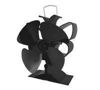 Warm Propelled Firepit Fan Auto Commences at 60℃ Power Efficient Heat Distribution Structure Rapid Aluminum Still House Heating Answer Energy Efficient Firepit