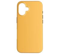 Warm Pumpkin Orange Minimal Autumn Neutral Solid Color Case for iPhone 16