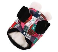 Warm Puppy Costume Small Dog Christmas Sweater Puppy Christmas Sweater Adorable Puppy Clothing Halloween Decor Puppy Clo (A 2 47x35x32cm)