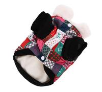 Warm Puppy Costume Small Dog Christmas Sweater Puppy Christmas Sweater Adorable Puppy Clothing Halloween Decor Puppy Clo (A 1 52x40x35cm)