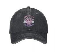 Warm Pure Cotton，is My Spirit Animal Lucifer Goat Cute Denim Hat Durable for All Seasons Men's Caps Baseball Cap Men
