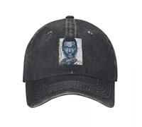 Warm Pure Cotton，Luther Vandross Golden Lettering Demin Cap Breathable Design Men's Hats Women's Baseball Cap
