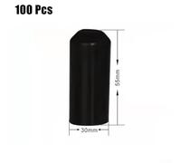 Warm Shrink End Cap 100pcs Heat Shrink Tubes for Waterproof For Cable End Protection (15 * 45 mm)