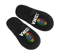 Warm Slipper Ethiopia It'S In My Dna Home Slipper Classic House Shoes Comfortable Scuff Slippers For Hotel Bedroom Travel L