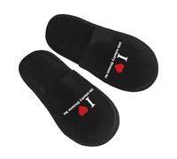 Warm Slipper I Love 35Th Infantry Division Ssi Home Slipper Comfortable Fluffy Slippers Unisex Scuff Slippers For Party Hotel Travel L