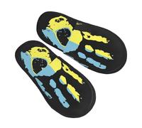 Warm Slipper Syndrome Awareness Hand Home Slipper Comfortable House Shoes Breathable Scuff Slippers For Travel Winter Hotel L