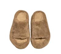 Warm Slippers Soft And Comfortable Keeping Your Feet Warm In Winter Ladies Slippers Size 5 (Khaki, 4)