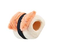 Warm Small Pet Bed Sushi Theme Hamster Huts Plush Shelter Place for Small Animal Cold Weather Hideouts House Pet Cotton Bed