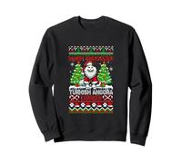 Warm Snuggles Santa Turkish Angora Cuddles Sweater Xmas Sweatshirt