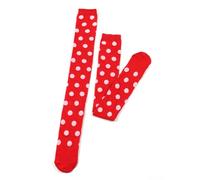 Warm Socks Women,Over The Knee Socks For Holiday Party Costume Cosplay Festive Stockings Dress Up Novelty (RD1, One Size)