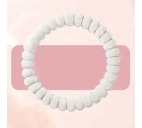 Warm Steering Wheel Cover with Soft Plush and Bow Detail, Designed to Keep Hands Comfortable in Cold Weather, Anti Slip Interior for Safe Driving (A)