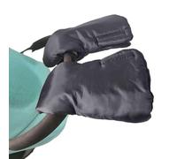 Warm Stroller Handlebar Mittens - Fleece Hand Cover for Pram Pushchair, Weather Resistant Winter Handmuff Protector | Adjustable Secure Fastening Structure Feature for Outdoor Transport