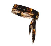 Warm Studio Sports Sweatband Headband Absorbent Elasticity Accessory for Running Outdoor Activities