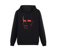 Warm Sweatshirts Gary Numan Casual Wear Heavyweight Hooded Black L