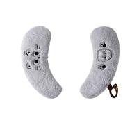 Warm Toilet Seat Cover - 1-Pair Adhesive Washable Soft | Thicker Toilet Seat Warmer Cushion - for Kids Elderly Adults Comfort RV Travel Home Winter Cold Weather