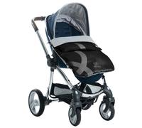 Warm - Universal All Season Buggy Rain Cover / Footmuff - Milk The Blinky Company Black One Size