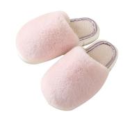 [Warm Upgrade] Women's Warm Slippers Soft and Comfortable Warm Your Feet in Winter House Slippers for Women Slides (Pink, 4.5)
