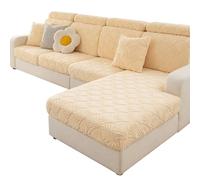 Warm Velvet Sofa Cushion Covers Winter Thickened Stretch Sofa Slipcover for Individual Cushion Couch Covers for Sofa Pet Friendly