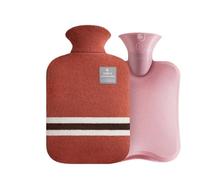 Warm Water Bag Hot-Water for Belly Hands and Feet Keep on Hand Warmer Hot Bottle for Keeping Neck and Shoulders Warm(1800ML Orange)