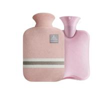 Warm Water Bag Hot-Water for Belly Hands and Feet Keep on Hand Warmer Hot Bottle for Winter(1800ML Pink)