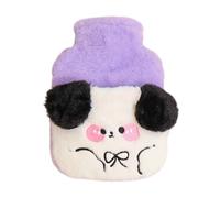 Warm Water Bottle, Plush Heat Pad Cover, 5.31x7.87 Inches Soft Heating with Bottle, Gentle Warmth Accessory, Cute Plush Style, Home Comfort Tool for Bed, Soft Plushs Comfort