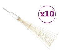 (warm white, 10 pcs) vidaXL 1/2/4/10x Outdoor Christmas Frecrack Light Meteor Light Multi Colour