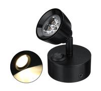 (Warm White) 12V-24V 3W LED Spot Reading Lights Bedside Laptop Lamp For Caravan/RV Boat Adjustable