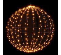 (Warm White) 240 LED Warm/Cool White Christmas Ball Light Timer