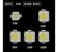 (warm white, 2Pcs 50W 36V) 2 Pcs 10W 20W 30W 50W 100W LED Beads Chip High Brightness 10-12V 30-32V Cold White Warm White DIY for Floodlight Spotlight With Driver