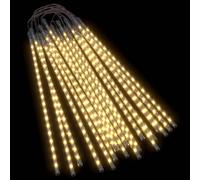 (warm white, 50 cm/ 20 pcs) vidaXL 1/8/20x Meteor Lights Indoor Snowfall Fairy Light 30/50cm Multi Colours