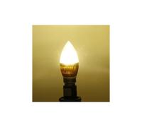 (Warm White) Dimmable 3W 220V White Warm White LED Candle Bulb Golden Shell Lamp