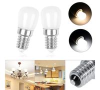 (Warm white) E14 Fridge Bulb LED Pygmy Small Screw Daylight White Also Fits Salt Lamps