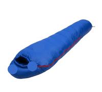 Warm White Goose Down Filled Adult Sleeping Bag Fit For Winter Thermal 4 Kinds Of Thickness Camping Travel For Adult(Blue,1450g)