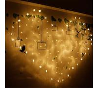 (Warm White) Starry Heart Shape Led Strip Lights holiday Lighting Home Decor